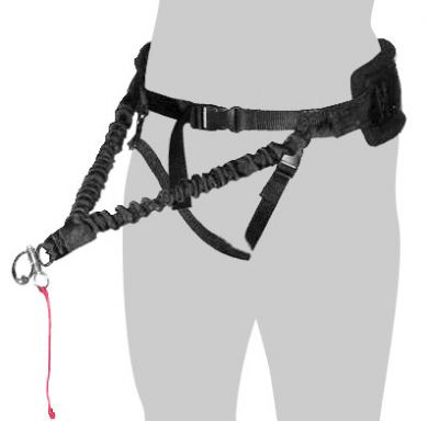 The Skijor belt is a top of the range canicross belt because of all it's features